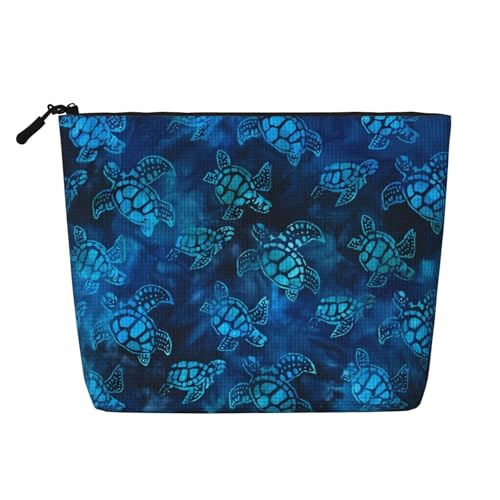 JaoXer Kosmetiktasche aus künstlichem Hanf, Motiv: Meeresschildkröte, Blau, Kulturbeutel, Organizer für mehrere tägliche Anwendungen, Geschäftsreise, Schwarz, Einheitsgröße JaoXer Kosmetiktasche aus künstlichem Hanf, Motiv: Meeresschildkröte, Blau, Kulturbeutel, Organizer für mehrere tägliche Anwendungen, Geschäftsreise, Schwarz, Einheitsgröße von JaoXer