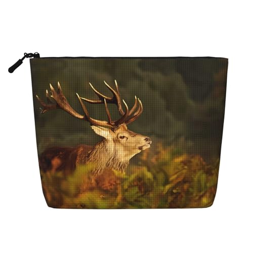 JaoXer Kosmetiktasche aus künstlichem Hanf mit Tiermotiv, Kulturbeutel, Organizer für mehrere tägliche Anwendungen, Geschäftsreisen, Schwarz, Einheitsgröße JaoXer Kosmetiktasche aus künstlichem Hanf mit Tiermotiv, Kulturbeutel, Organizer für mehrere tägliche Anwendungen, Geschäftsreisen, Schwarz, Einheitsgröße von JaoXer