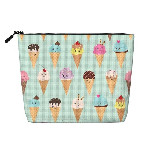 JaoXer Make-up-Tasche aus künstlichem Hanf, Kosmetiktasche, Kosmetik-Organizer – eine Packung für mehrere tägliche Anwendungen, Geschäftsreise-Begleiter, Schwarz, Einheitsgröße von JaoXer