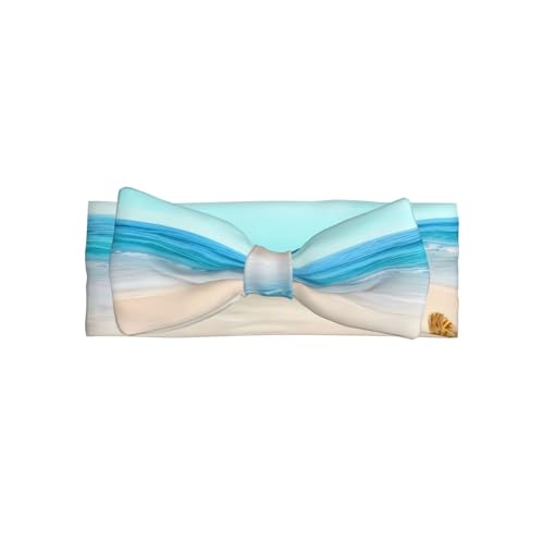 JaoXer Muscheln Sand Baby Schleife Stirnband - Weiche Schleife Haarschmuck für Baby, Neugeborene, Säuglinge, Kleinkinder und Kinder JaoXer Muscheln Sand Baby Schleife Stirnband - Weiche Schleife Haarschmuck für Baby, Neugeborene, Säuglinge, Kleinkinder und Kinder von JaoXer