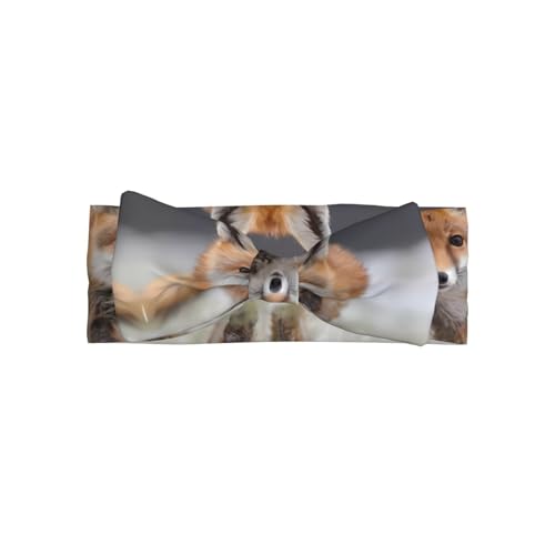 JaoXer Niedlicher Fuchs Baby Schleife Stirnband - Weiche Schleife Haarschmuck für Baby, Neugeborene, Säuglinge, Kleinkinder und Kinder JaoXer Niedlicher Fuchs Baby Schleife Stirnband - Weiche Schleife Haarschmuck für Baby, Neugeborene, Säuglinge, Kleinkinder und Kinder von JaoXer