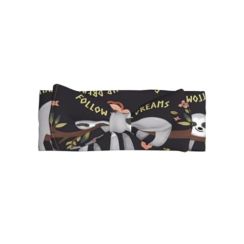 JaoXer Niedliches Faultier-Baby-Schleifen-Stirnband – weiche Schleife Haarschmuck für Babys, Neugeborene, Säuglinge, Kleinkinder und Kinder JaoXer Niedliches Faultier-Baby-Schleifen-Stirnband – weiche Schleife Haarschmuck für Babys, Neugeborene, Säuglinge, Kleinkinder und Kinder von JaoXer