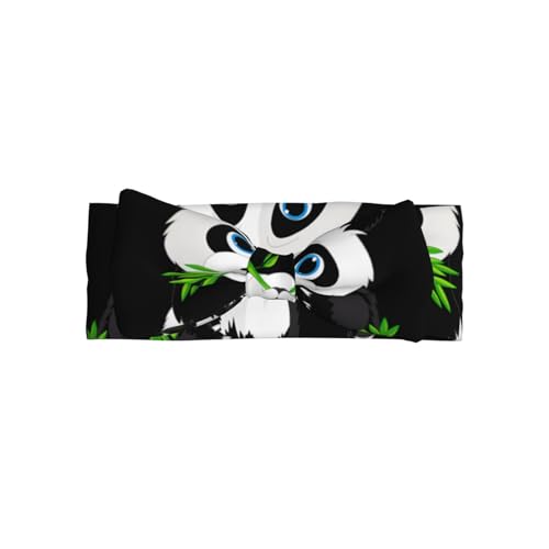 JaoXer Niedliches Panda-Baby-Schleifen-Stirnband, weiche Schleife, Haarschmuck für Babys, Neugeborene, Säuglinge, Kleinkinder und Kinder von JaoXer
