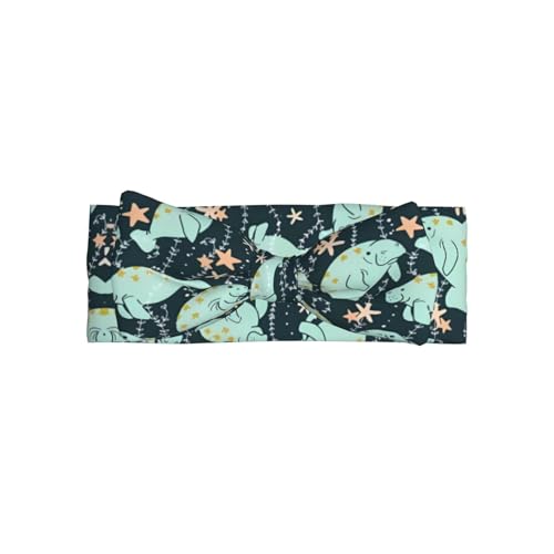 JaoXer Seekuh Tiere Kalb Baby Schleife Stirnband - Weiche Schleife Haarschmuck für Baby, Neugeborene, Säuglinge, Kleinkinder und Kinder JaoXer Seekuh Tiere Kalb Baby Schleife Stirnband - Weiche Schleife Haarschmuck für Baby, Neugeborene, Säuglinge, Kleinkinder und Kinder von JaoXer