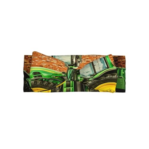 JaoXer Stirnband mit Traktor-Motiv, weiche Schleife, Haarschmuck für Babys, Neugeborene, Säuglinge, Kleinkinder und Kinder von JaoXer
