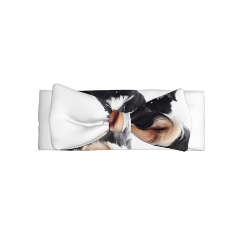 JaoXer Well-Behaved Schnauzer Baby Bow Stirnband - Weiche Schleife Haarschmuck für Baby, Neugeborene, Säuglinge, Kleinkinder und Kinder JaoXer Well-Behaved Schnauzer Baby Bow Stirnband - Weiche Schleife Haarschmuck für Baby, Neugeborene, Säuglinge, Kleinkinder und Kinder von JaoXer