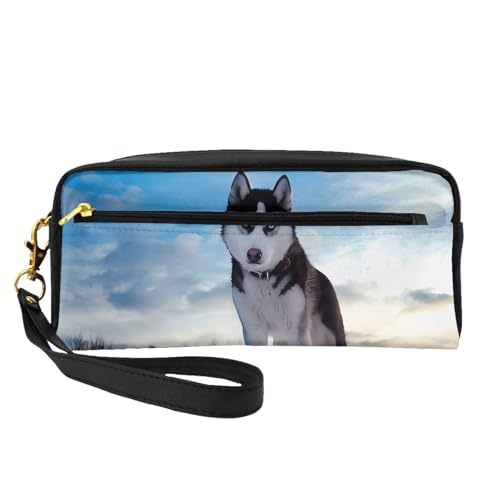 JaoXer Wiederverwendbare Kosmetiktasche – Reise-Kulturbeutel, vollständiges Design, Hunde-Druck, Ledertasche für Damen JaoXer Wiederverwendbare Kosmetiktasche – Reise-Kulturbeutel, vollständiges Design, Hunde-Druck, Ledertasche für Damen von JaoXer