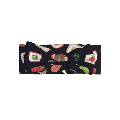 Japanisches Sushi-Stirnband mit schwarzer Schleife – weiche Schleife Haarschmuck für Babys, Neugeborene, Säuglinge, Kleinkinder und Kinder Japanisches Sushi-Stirnband mit schwarzer Schleife – weiche Schleife Haarschmuck für Babys, Neugeborene, Säuglinge, Kleinkinder und Kinder von JaoXer