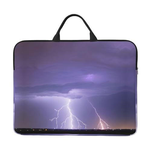 Kansas State Flag Print 14 Zoll Laptoptasche Sleeve Bag - Tragbarer Griff, Geschäftsreisen, Zubehörtasche für Notebook, Tablet, Blitzsturm, Einheitsgröße Kansas State Flag Print 14 Zoll Laptoptasche Sleeve Bag - Tragbarer Griff, Geschäftsreisen, Zubehörtasche für Notebook, Tablet, Blitzsturm, Einheitsgröße von JaoXer
