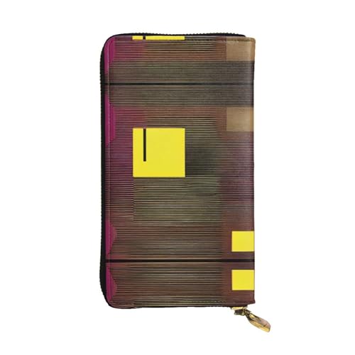 a Live Performance Print Leder Lange Clutch Geldbörse für Frauen - Mode mit mehreren Kartenfächern, Münzfach von JaoXer