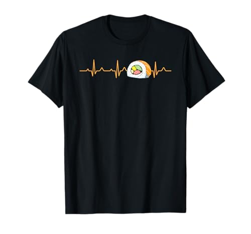 Japanisches Sushi Geschenk Idee Maki Roll I Herren Damen T-Shirt von Japan Sushi Foodie Geschenkidee Für Feinschmecker