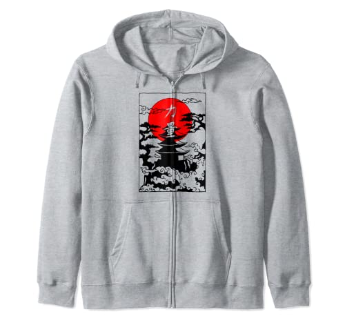 Japanese Aesthetic Temple Japan Streetwear Fashion Women Men Kapuzenjacke Japanese Aesthetic Temple Japan Streetwear Fashion Women Men Kapuzenjacke von Japanese Aesthetic Clothing