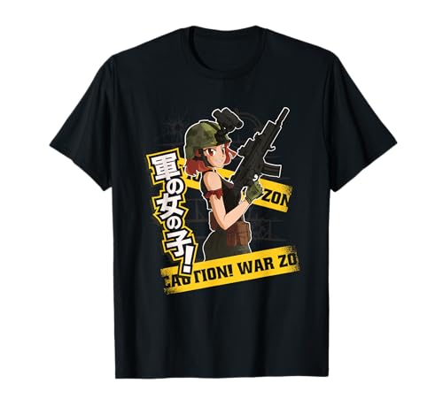 Anime Army Guns and Girls, Bullet Anime Manga Forces Cosplay T-Shirt Anime Army Guns and Girls, Bullet Anime Manga Forces Cosplay T-Shirt von Japanese Anime Kawaii T-Shirt by Provio