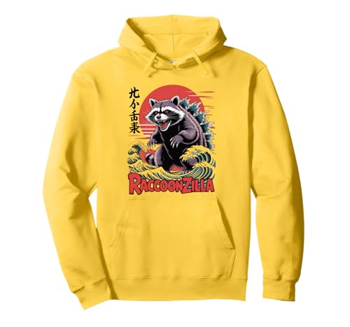 Waschbär Japanische Kunst Lustiger Waschbär für Männer Frauen Kinder Pullover Hoodie Waschbär Japanische Kunst Lustiger Waschbär für Männer Frauen Kinder Pullover Hoodie von Japanese Art Raccoonzilla Apparel