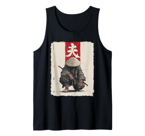 Samurai, Krieger, für Männer | Japanischer Ninja, Anime, Katana Tank Top von Japanese Art & Japan Themed Graphics & Gifts