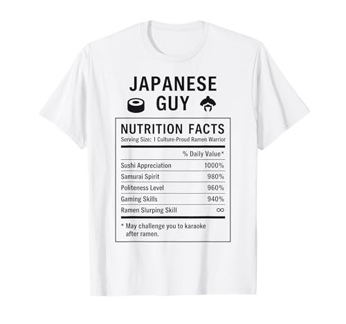 Japanischer Kerl Stolze Männer und Jungen mit japanischen Wurzeln T-Shirt Japanischer Kerl Stolze Männer und Jungen mit japanischen Wurzeln T-Shirt von Japanese Culture Gifts for Boys Men of Japan