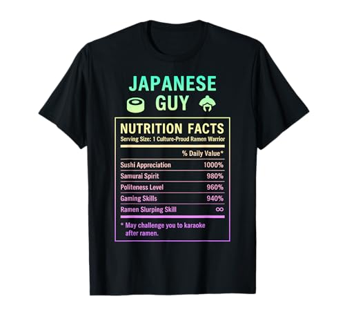 Japanischer Kerl Stolze Männer und Jungen mit japanischen Wurzeln T-Shirt Japanischer Kerl Stolze Männer und Jungen mit japanischen Wurzeln T-Shirt von Japanese Culture Gifts for Boys Men of Japan
