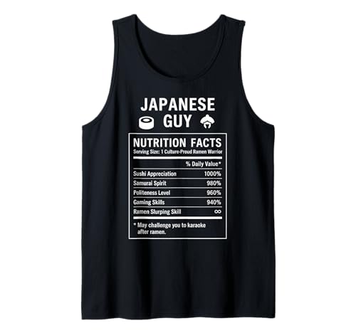 Japanischer Kerl Stolze Männer und Jungen mit japanischen Wurzeln Tank Top Japanischer Kerl Stolze Männer und Jungen mit japanischen Wurzeln Tank Top von Japanese Culture Gifts for Boys Men of Japan
