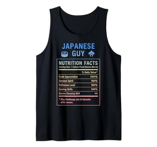 Japanischer Kerl Stolze Männer und Jungen mit japanischen Wurzeln Tank Top Japanischer Kerl Stolze Männer und Jungen mit japanischen Wurzeln Tank Top von Japanese Culture Gifts for Boys Men of Japan
