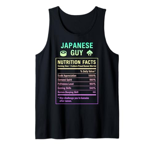 Japanischer Kerl Stolze Männer und Jungen mit japanischen Wurzeln Tank Top Japanischer Kerl Stolze Männer und Jungen mit japanischen Wurzeln Tank Top von Japanese Culture Gifts for Boys Men of Japan