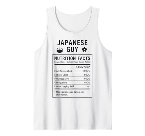 Japanischer Kerl Stolze Männer und Jungen mit japanischen Wurzeln Tank Top Japanischer Kerl Stolze Männer und Jungen mit japanischen Wurzeln Tank Top von Japanese Culture Gifts for Boys Men of Japan