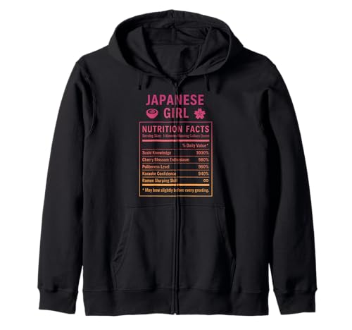 Japanisches Mädchen Japanische Wurzeln Kapuzenjacke Japanisches Mädchen Japanische Wurzeln Kapuzenjacke von Japanese Culture Gifts for Women Girls of Japan