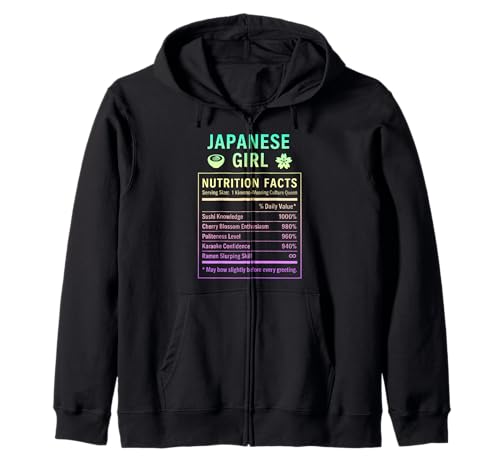 Japanisches Mädchen Japanische Wurzeln Kapuzenjacke von Japanese Culture Gifts for Women Girls of Japan