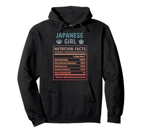 Japanisches Mädchen Japanische Wurzeln Pullover Hoodie Japanisches Mädchen Japanische Wurzeln Pullover Hoodie von Japanese Culture Gifts for Women Girls of Japan