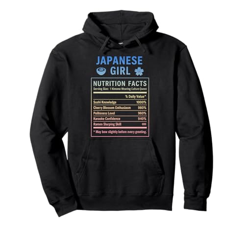 Japanisches Mädchen Japanische Wurzeln Pullover Hoodie Japanisches Mädchen Japanische Wurzeln Pullover Hoodie von Japanese Culture Gifts for Women Girls of Japan