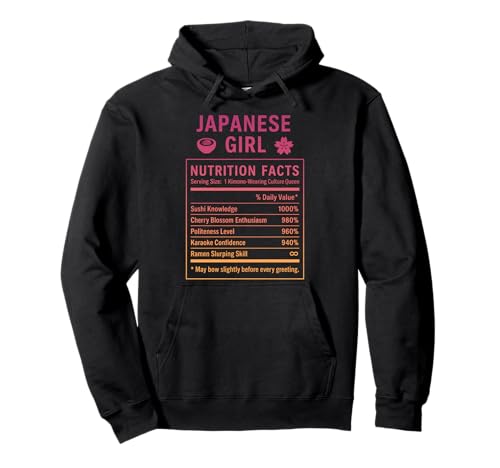 Japanisches Mädchen Japanische Wurzeln Pullover Hoodie Japanisches Mädchen Japanische Wurzeln Pullover Hoodie von Japanese Culture Gifts for Women Girls of Japan