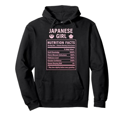 Japanisches Mädchen Japanische Wurzeln Pullover Hoodie von Japanese Culture Gifts for Women Girls of Japan
