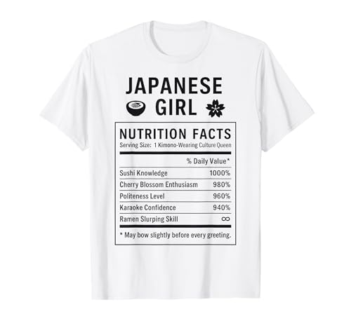 Japanisches Mädchen Japanische Wurzeln T-Shirt Japanisches Mädchen Japanische Wurzeln T-Shirt von Japanese Culture Gifts for Women Girls of Japan
