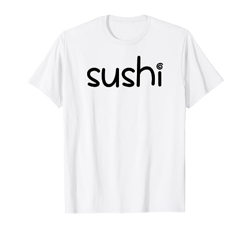 Sushi for Women Funny Japanese Food Girls T-Shirt von Japanese Food Sushi T Pink Shirt for Women Girls