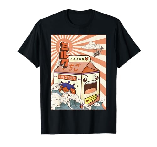 Japanese Kaiju Clothes Damen T-Shirt Schwarz Cartoon Monster Design, traditionelle japanische Ästhetik, Kurzarm, Klein, EU 41, 1 Count Japanese Kaiju Clothes Damen T-Shirt Schwarz Cartoon Monster Design, traditionelle japanische Ästhetik, Kurzarm, Klein, EU 41, 1 Count von Japanese Kaiju Clothes