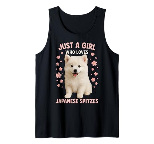 Nur EIN Mädchen, das japanischen Spitz liebt Tank Top von Japanese Spitz Dog