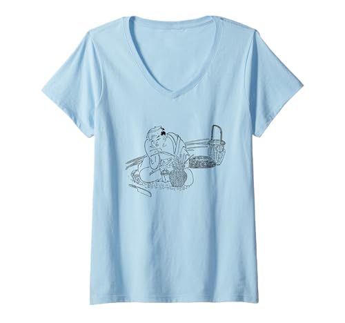 Damen Bild von Bambus T-Shirt - Bambus Pflanze Geschenk T-Shirt mit V-Ausschnitt Damen Bild von Bambus T-Shirt - Bambus Pflanze Geschenk T-Shirt mit V-Ausschnitt von Japanese bamboo design