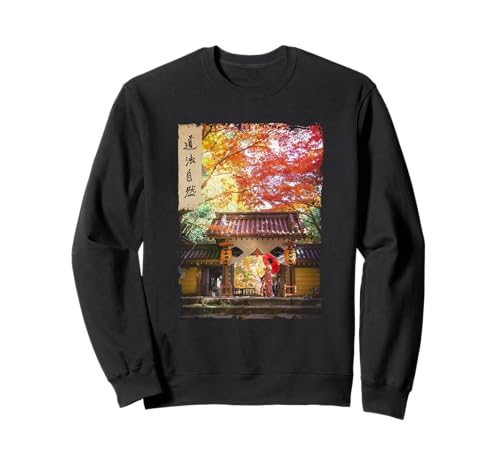 Japanische Frauen Walk Woodblock Kunst Spirituelle Natur Vintage Sweatshirt Japanische Frauen Walk Woodblock Kunst Spirituelle Natur Vintage Sweatshirt von Japanese vintage designs