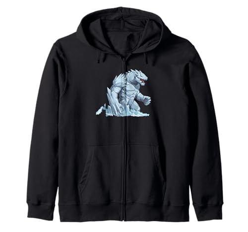 Japanische Kaiju Tshirt Monster Art Men Jungen Kinder Kapuzenjacke von Japanisch Shirt Ukiyo-e Art Kaiju Monster