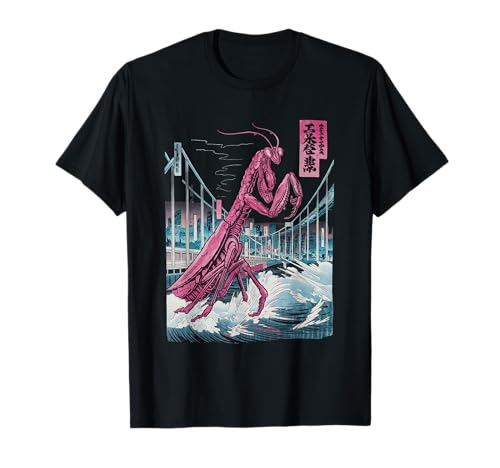 Japanische Kaiju Tshirt Monster Art Men Jungen Kinder T-Shirt von Japanisch Shirt Ukiyo-e Art Kaiju Monster