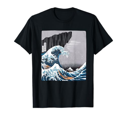 Japanische Kaiju Tshirt Monster Art Men Jungen Kinder T-Shirt von Japanisch Shirt Ukiyo-e Art Kaiju Monster