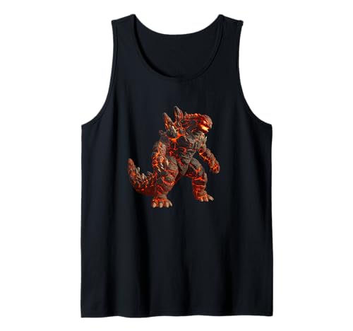Japanische Kaiju Tshirt Monster Art Men Jungen Kinder Tank Top von Japanisch Shirt Ukiyo-e Art Kaiju Monster
