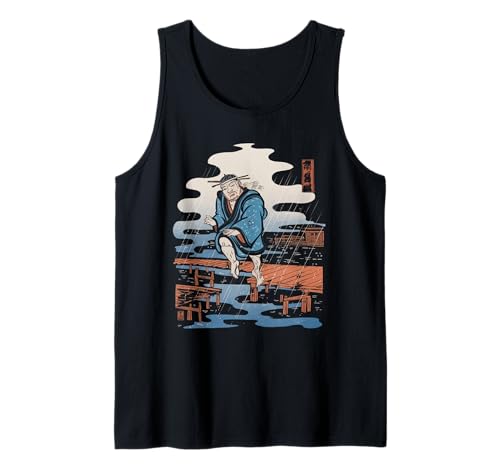 Japanische Kaiju Tshirt Monster Art Men Jungen Kinder Tank Top von Japanisch Shirt Ukiyo-e Art Kaiju Monster