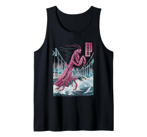 Japanische Kaiju Tshirt Monster Art Men Jungen Kinder Tank Top von Japanisch Shirt Ukiyo-e Art Kaiju Monster