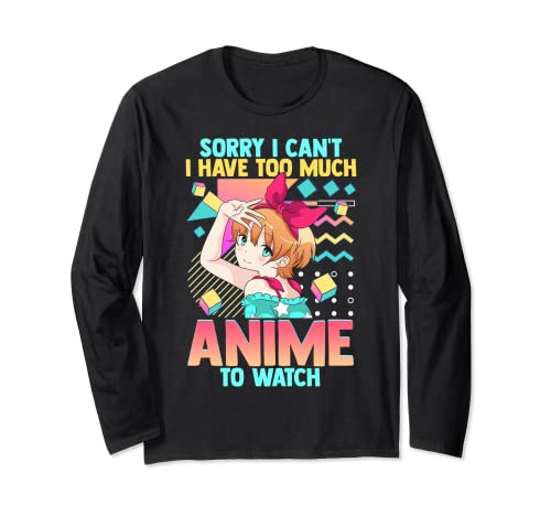 Japanische Anime Manga Mädchen Kawaii Otaku Kleidung Langarmshirt von Japanische Anime Manga Mädchen Kawaii Otaku