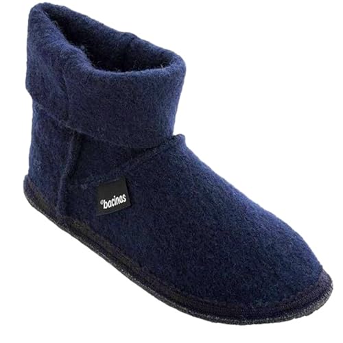 Japanwelt Hausschuhe für Damen I Plüsch Stiefel für Frauen, warme Filzpantoffeln aus Schafswolle, Filz Winter Pantoffeln Bacinas Slippers Hauspantoffeln Filzhausschuhe Damenschuhe Hauslatschen von Japanwelt