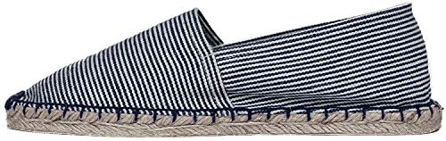 Japanwelt Espadrilles Classic Stripes Canvas Damen und Herren Sommerlatschen Streifen Muster viele Farben Größe 45 von Japanwelt