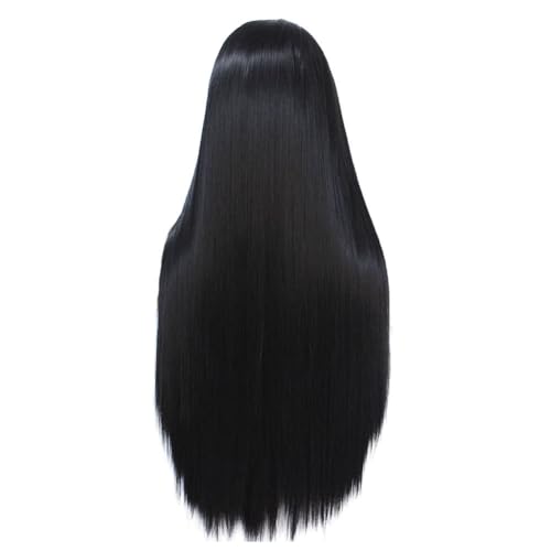 Jaqperd 20-Perücke mit Voller Spitze, Knochengerade Echthaarperücken für Schwarze Frauen, HD-Perücke mit Geradem Spitzenfrontteil, Ohne, Vorgezupft von Jaqperd
