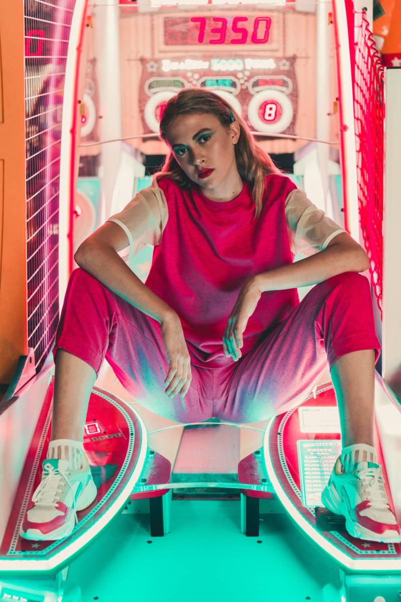 Kurzarm Sweatshirt "Amy Rose" von JarAndJam