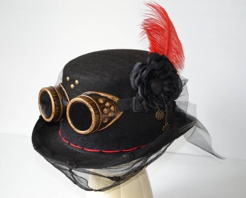 steampunk Schleierhut steampunk Schleierhut von JardindEtoiles