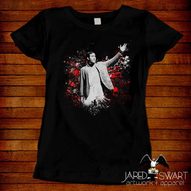 Andy Kaufman T-Shirt Im Fine Art Stil Von Jared Swart. Größen S M L Xl 2Xl 3Xl 4Xl 5Xl Und Damengrößen von JaredSwartArtwork